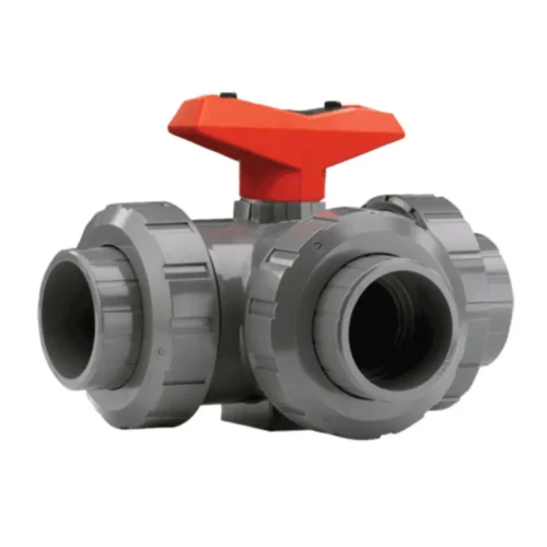 PVC / UPVC 3-Way Ball Valve